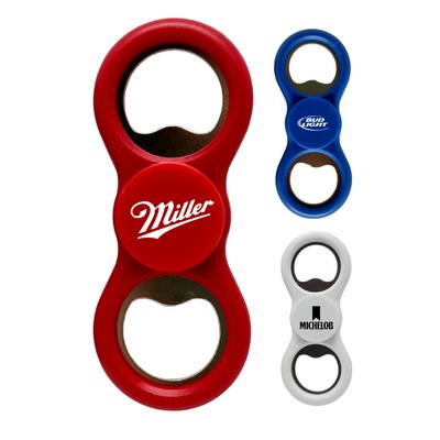 Union Printed - Bottle Opener Fidget Spinner - 1-Color Logo