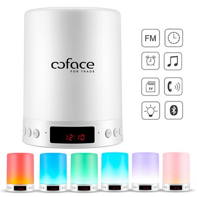 SonicWave A Symphony of Light and Sound: Bluetooth Speaker and LED Lamp All-in-One